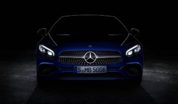2016 Mercedes-Benz SL facelift - First official picture