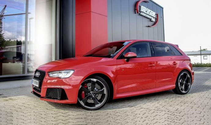 Audi RS3 injected by DTE Systems with 410 HP