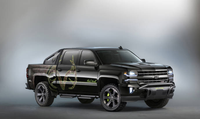 Chevrolet Silverado Real Bone Collector also shown at SEMA