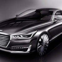 Genesis G90 teaser images unveiled