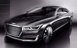 Genesis G90 teaser images unveiled