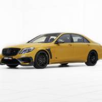 Golden Mercedes-Benz S65 AMG by Brabus