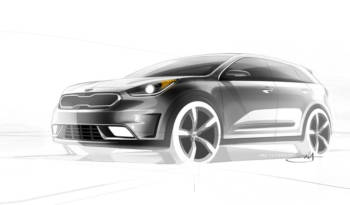 Kia Niro teasers anticipate a new hybrid SUV