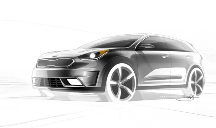 Kia Niro teasers anticipate a new hybrid SUV