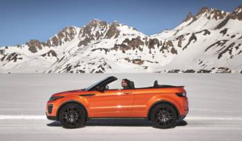 Land Rover Evoque Convertible unveiled ahead of LA Motor Show