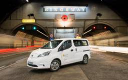Nissan e-NV200 used for Liverpool maintenance