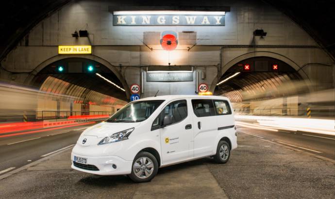 Nissan e-NV200 used for Liverpool maintenance