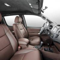 Toyota Hilux 6x6 interior modified by Overdrive