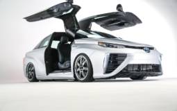 Toyota Mirai Back to the future custom vehicle
