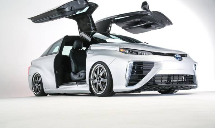 Toyota Mirai Back to the future custom vehicle