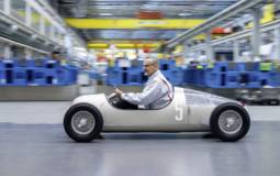 Audi used a 3D printer to create a 1936 Auto Union Typ C on 1:2 scale