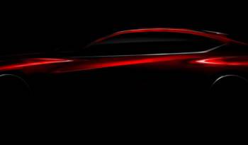 2016 Acura Precision Concept teased ahead of NAIAS