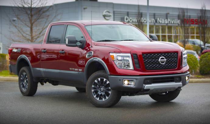 2016 Nissan Titan XD Crew US pricing