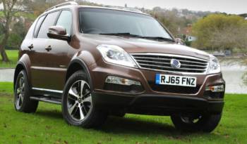 2016 Ssangyong Rexton available in the UK