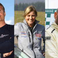 Chris Harris, Sabine Schmitz and David Coulthard are Chris Evans new colleagues