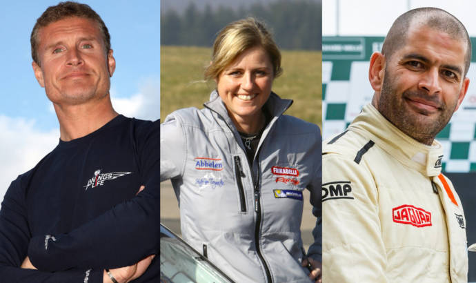 Chris Harris, Sabine Schmitz and David Coulthard are Chris Evans new colleagues