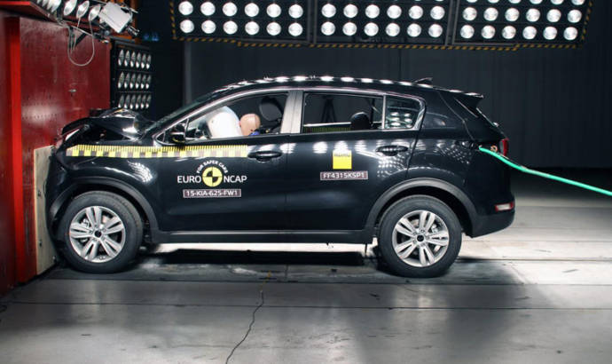 Kia Optima and Sportage receive five star-rating from EuroNCAP