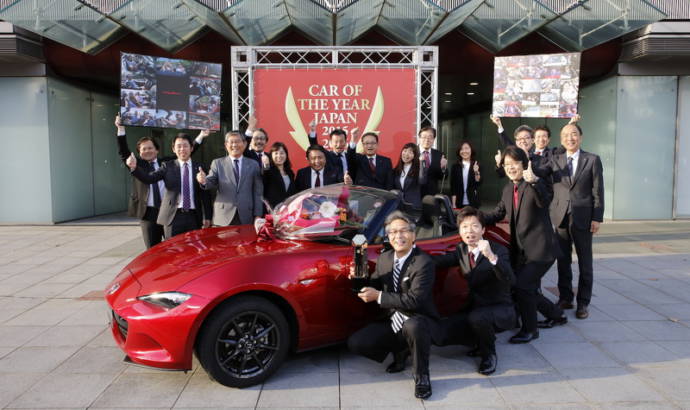Mazda MX-5 was named Car of the Year Japan