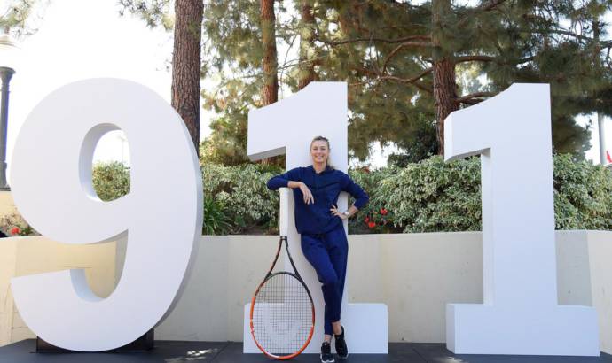 Porsche and Maria Sharapova organize special tennis tournament