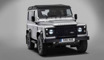 The new Land Rover Defender will be out in 2018