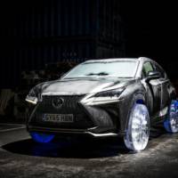 VIDEO: Lexus NX on icy wheels