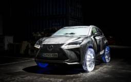VIDEO: Lexus NX on icy wheels
