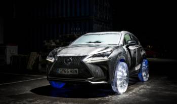 VIDEO: Lexus NX on icy wheels