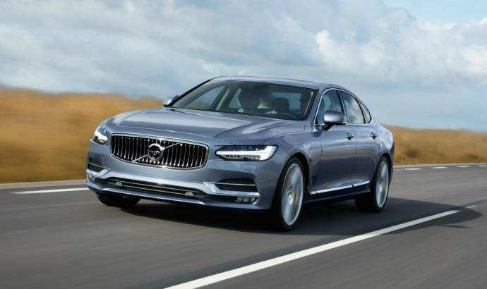 Volvo S90 first official photos