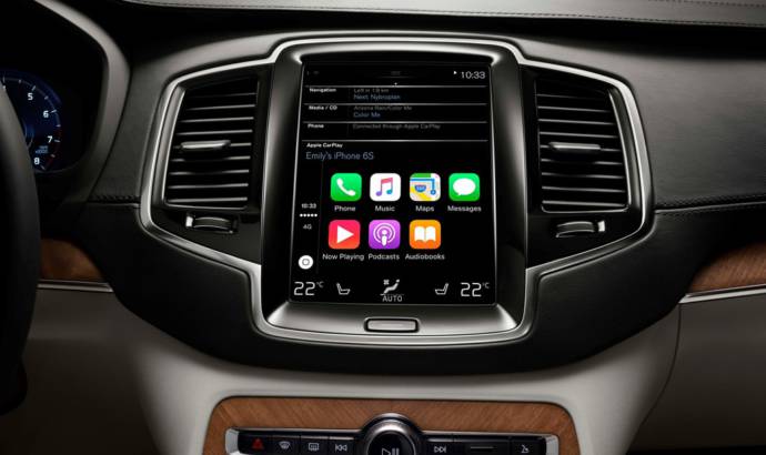 Volvo XC90 features Apple CarPlay, Pandora and Yelp