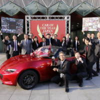 Mazda MX-5 was named Car of the Year Japan