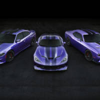 2016 Dodge Challenger and Charger SRT Hellcat in Plum Crazy exterior