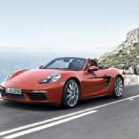 2016 Porsche 718 Boxster unveiled