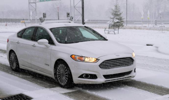 Ford Starts testing autonomous cars on snowy roads