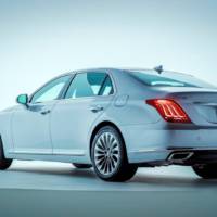 Genesis G90 luxury sedan details and photos