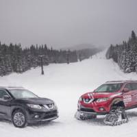 Nissan Rogue Warrior concept has snow tracks