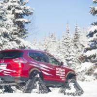 Nissan Rogue Warrior concept has snow tracks