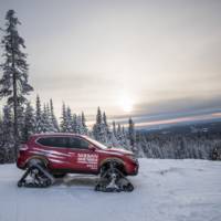 Nissan Rogue Warrior concept has snow tracks