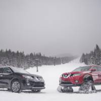 Nissan Rogue Warrior concept has snow tracks