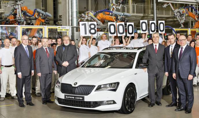 Skoda reaches 18 million cars produced since 1905