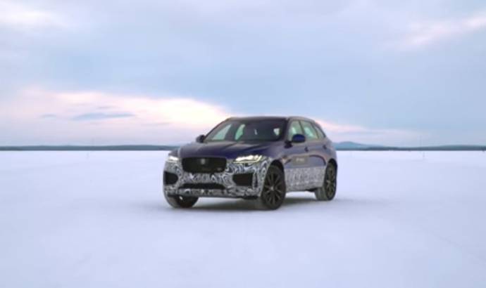 VIDEO: Jaguar F-Pace driven in the snow