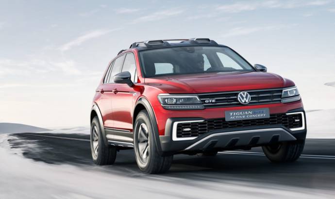 Volkswagen Tiguan GTE Active Concept unveiled at NAIAS