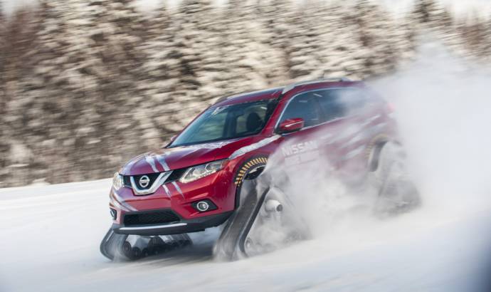 Nissan Rogue Warrior concept has snow tracks