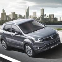 2016 Ssangyong Korando Red introduced in UK