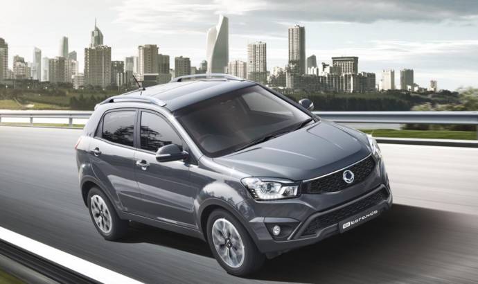 2016 Ssangyong Korando Red introduced in UK