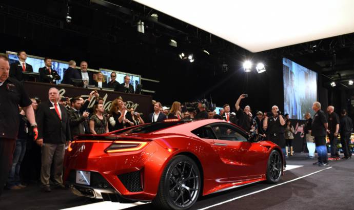 2017 Acura NSX sold it first unit for $1.2 million