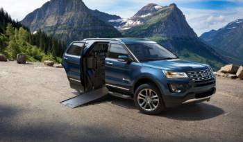 Ford Explorer BraunAbility MXV, a world premiere