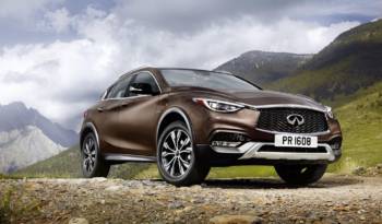 Infiniti QX30 official photos and details