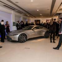 James Bond Aston Martin DB10 sold at an auction