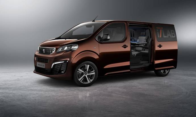 Peugeot i-Lab Traveller Concept officially unveiled