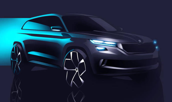 Skoda VisionS Concept - New teaser